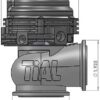 Tial Sport 002953 MV-S 38mm Wastegate - Image 2