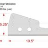 Kirkey Seat Mounting Brackets 99214 - Image 2