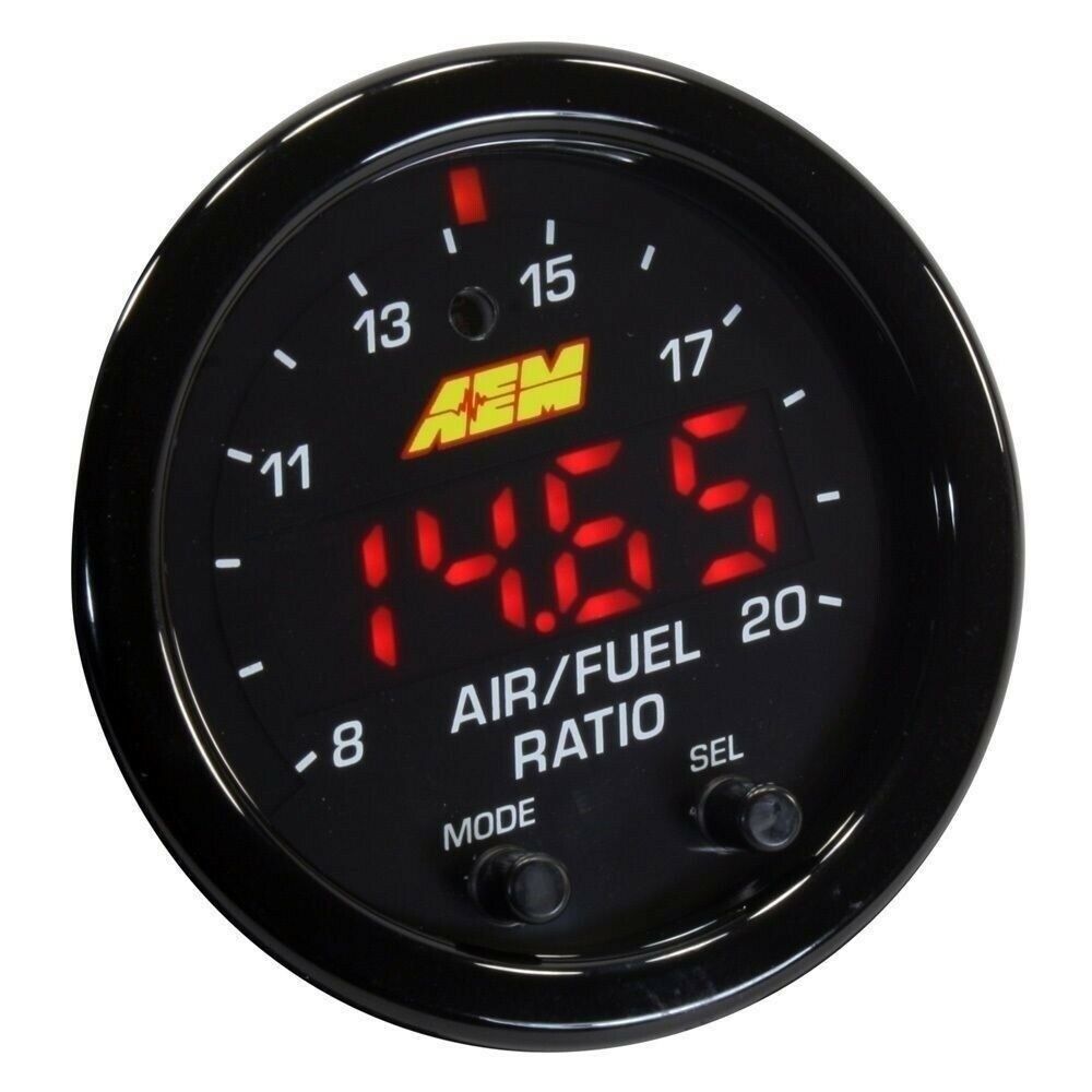 thumbnail image 2 of AEM 30-4110 Wideband AFR Gauge Controller – 2 1/16 52mm Air/Fuel Ratio Gauge 2 of 5