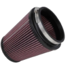 K&N RU-2800 UNIVERSAL CLAMP-ON AIR FILTER 5 inches Inlet - Image 3