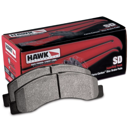 Hawk Performance HB634P.750 – Super Duty Truck  Rear Brake Pads Dodge Ram 2500 3500 09-18