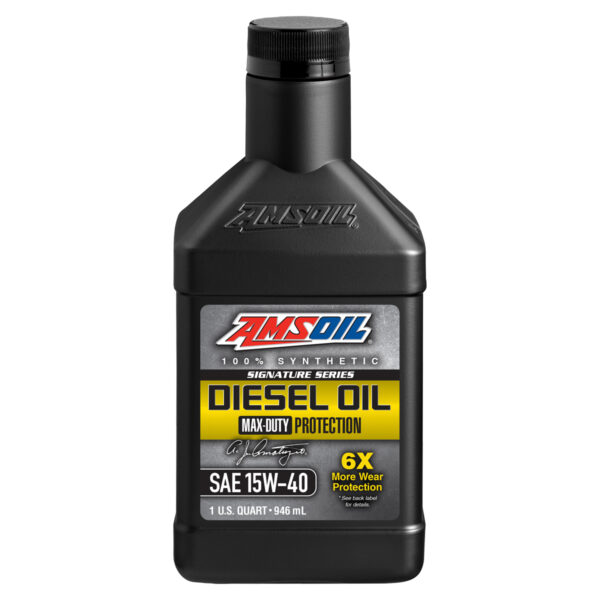 AMSOIL 6X Signature Series Max-Duty Diesel Oil 15w-40