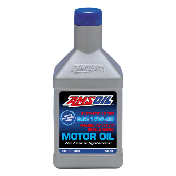 AMSOIL 15W-40 Premium Heavy Duty Diesel & Marine Synthetic Motor Oil