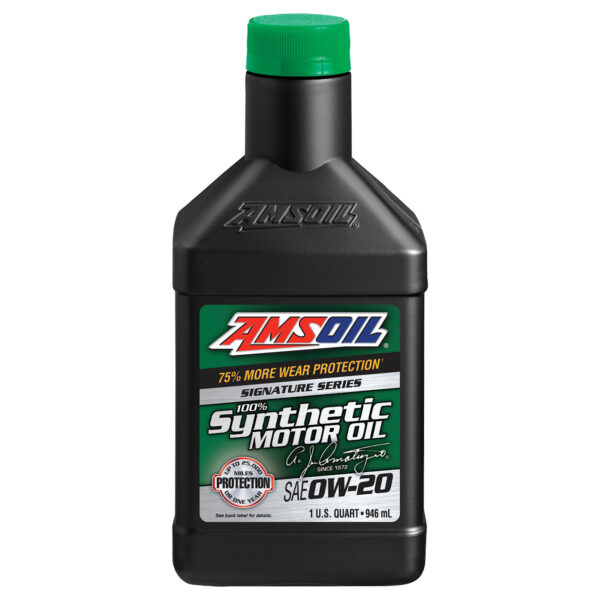 AMSOIL Signature Series 0w-20 Synthetic Motor Oil