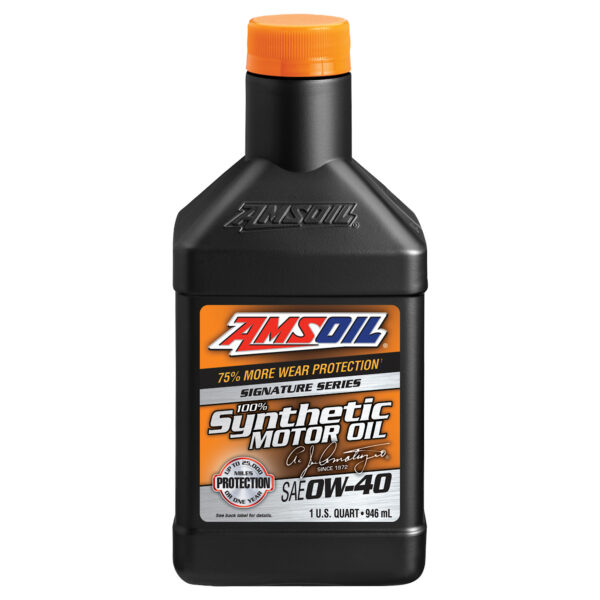 AMSOIL Signature Series 0w-40 Synthetic Motor Oil