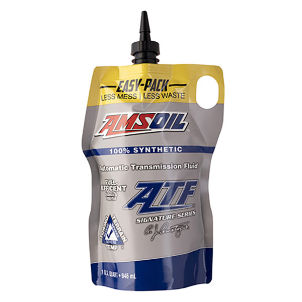 AMSOIL ATF Signature Series Fuel-Efficient Automatic Transmission Fluid Easy Pack