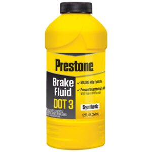 Prestone Dot 3 Brake Fluid 12 Oz.